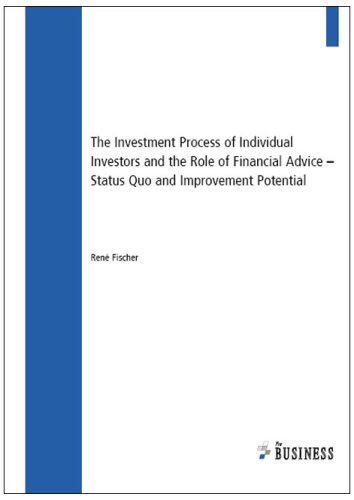 Cover image : The Investment Process of Individual Investors and the Role of Financial Advice - Status Quo and Improvement Potential