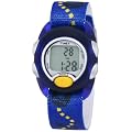 Timex Unisex Kids T7B889 Blue Nylon Quartz Watch with Digital Dial