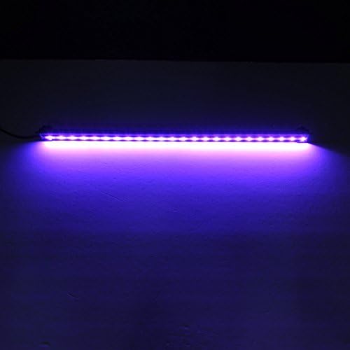 Amzdeal® Color Changing LED Aquarium Light Fish Tank Light Submersible Light with Air Bubble Line (RGB, IR Remote) (24 Inch)