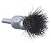 Crimped Wire End Wire Brush, Steel, 1/2"