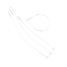 Avery  Secur-A-Tach  Fasteners, Nylon, Clear, 5 inches, Pack of 1000 (18800)