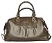 Coach Ashley Leather Large Convertible Satchel Handbag Steel 15448