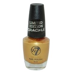 W7 Cosmetics Crackle Effect Nail Polish (Nagelleck) - Gold