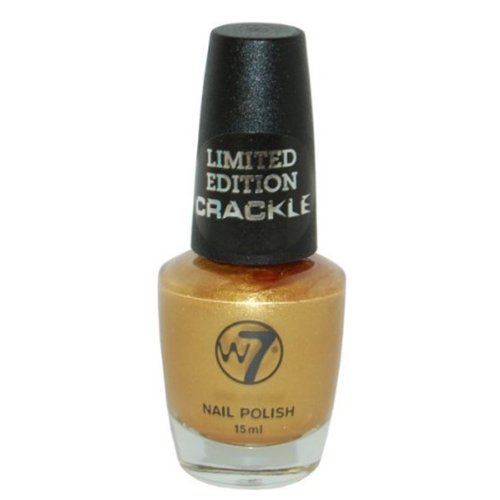 W7 Cosmetics Crackle Effect Nail Polish (Nagelleck) - Gold Preisvergleich