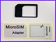 Microsim Adapter for Ipad Iphone4g Convert Micro Sim to Regular Sim Adapter