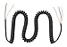 MC-200 Replacement Coiled Microphone Cord - 6 Conductor - 12 Foot Cable - CB/Ham / Two-Way Microphones