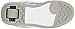 Heelys Split Chrome Skate Shoe (Toddler/Little Kid/Big Kid), Silver, 3 M US Little Kid