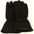 Men's Long Leather Biker Gloves W Rain Cover, Extra Large