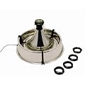Drinkwell 360 Stainless Steel Fountain (Silver)