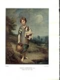 Nettleford collection catalogue limited Thomas Gasinsborough Cottage Girl Dog & Pitch