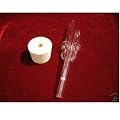 Glas G�rrohr / G�rspund mit Korken f�r Weinballon 10 / 15 / 25 Liter
