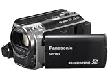 Panasonic SDR-H85 Camcorder With 80GB HDD, X78 Enhanced Optical Zoom, Wide Angle Lens, iA + Af Tracking and Optical Image Stabilisation - Black