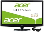 Acer HR274Hbmii 68,1 cm (27 Zoll) 3D LED Monitor (VGA, HDMI, 2ms Reaktionszeit) schwarz inkl. Polarisationsbrille