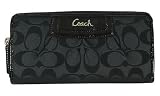 COACH(コーチ)アウトレット品 F45303 SLCBK 長財布/ラウンドファスナー【シグネチャー】【並行輸入品】