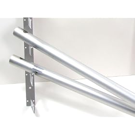 Click here to buy 10' Aluminum Horizontal Pole for Background Support System - 2 diameter - single support... by ALZO Digital.