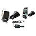 KfZ Freisprech Halterung iPhone: Schnellspann Halter f�r Apple i Phone 3G 3GS und 2G mit Freisprecheinrichtung, Mikrophon und Ladefunktion