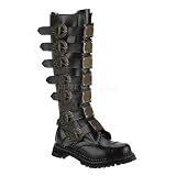 Pleaser Mens Steam-30/B/LE Knee-High Boot