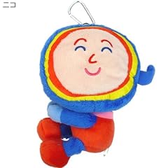 おかあさんといっしょ《ともだち8にん》カラビナ付きぬいぐるみポーチ【ニコ】☆NHKキャラクターグッズ(小物入れ)通販☆