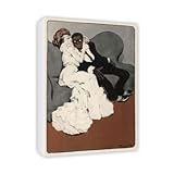 BLACK MAN/WHITE WOMAN - Canvas - Medium - 30x45cm