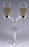 Two Trails Become One Road Champagne Glass Set