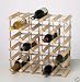 RTA Wine Rack 30 Bottle Wood and Metal Kit