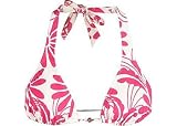 Wurl Floral Slide Halter Bikini Top