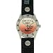DDP - 4008707 - Montre Enfant Métal Rhodié - Quartz Analogique - Cadran Avions - Bracelet Tissu Noir