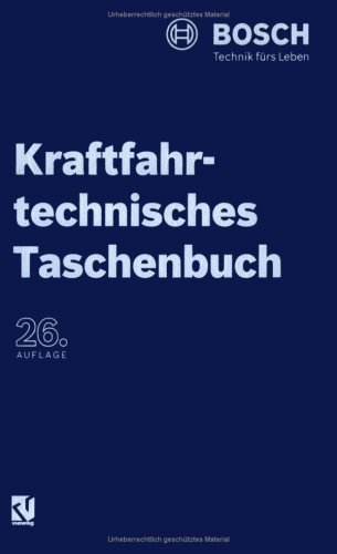 Kraftfahrtechnisches Taschenbuch