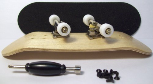 4CFB Complete Wooden Fingerboard with Bearing Wheels