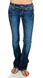411wjDqIaOL. SL160  Miss Me Jeans Fallen Angel Boot Cut Jeans   Medium Wash