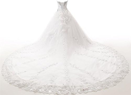 KISSBRIDAL Women's Sparkling Party Prom Dresses For Bride 2015 Size 16 White