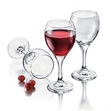 Libbey Glass 89575 Crystal Clear Catawba Goblet Set 10.75 Oz. , (4 X Pack of 4)