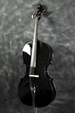 Advanced 4 String Electric Cello -Black- by Rocket City Music Company
