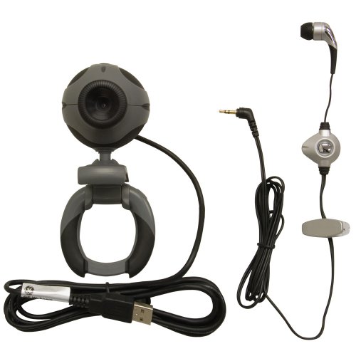 GE VoIP Webcam with Ear Clips - 98061