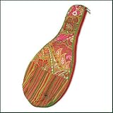 GloveIt Pink Paisley Tennis Racquet Cover