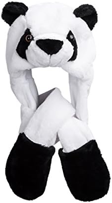 Plush Panda Hat Novelty Cap Mascots Costume Beanie With Long Paws