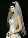 2T 2 Tier Cut Edge Bridal Wedding Veil