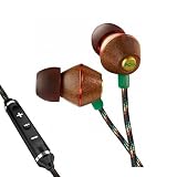 House of Marley People Get Ready Rasta In Ear Headphones with 3 Button Micby Bob Marley