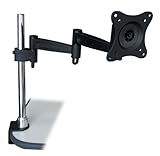 Adjustable Tilt Swivel Arm Desktop Mount Bracket For LCD LED HD Monitor 10-23