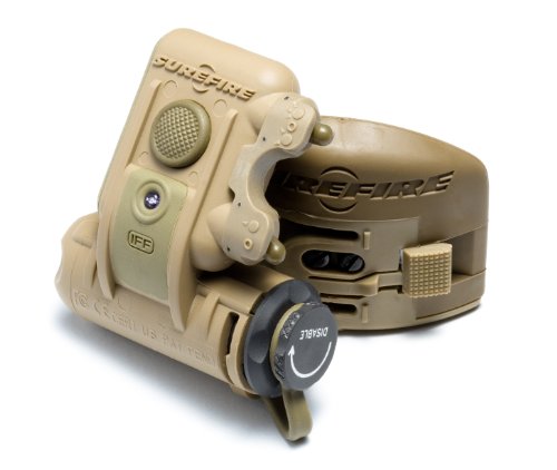 SureFire HL1-A-TN Tactical Helmet Light with Mount (3x White/2x Blue/1x Blinking Infrared) On Sale