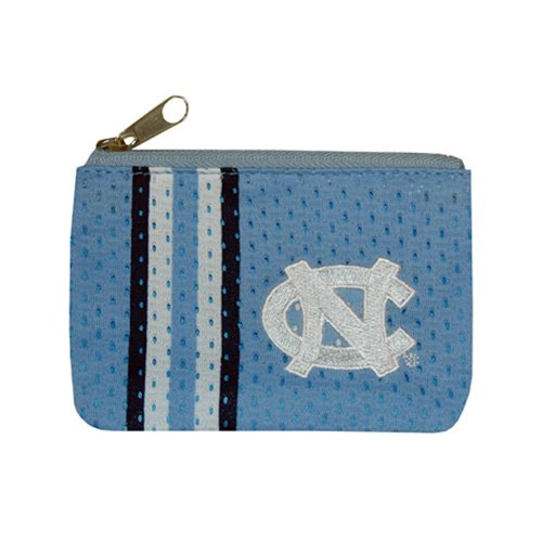 NCAA North Carolina Tar Heels Athletic Mesh Coin Purse Keychain