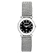 Skagen Women's 107SSSB1 Quartz Swarovski Crystals on Black Dial Stainless Steel Watch