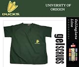 NCAA Oregon Ducks Red Gelscrubs Top