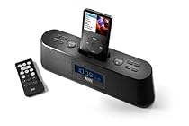 Altec Lansing Moondance Home Lautsprechersystem (Radiowecker, Dock) für Apple iPod schwarz