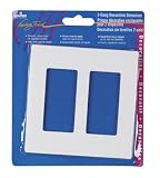 Leviton Decora Style Two Gang Screwless Wall Plate (C22-80309-0SW)