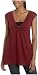 Miss Chievous Junior's Short Sleeve Top with Ruched Front