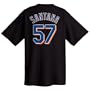 Johan Santana New York Mets Youth Name and Number T-Shirt (Medium)