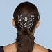 Diamond Large Blue Flower Double Comb Hair Clip By Hairzing