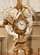 Dancing Cherub Clock French style statue new sculpture