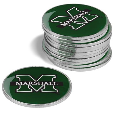 Marshall Thundering Herd Golf Ball Markers